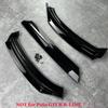 Voorbumper splitterlip 3-delig voor VW Polo MK5 6R Standard Pre-Facelift 2010 2011 2012 2013 Tuning Body Kit Glanzend Zwart UV-coating