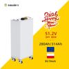 EU Stock 15kWh DIY Battery Box Kit for JK Pace JiaBaiDa BMS 48V 280Ah 314Ah Lifepo4 Lithium Ion IP54 Metal