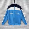 Maglia da Calcio Stile Vintage Giacca Sportiva Casual da Adulto Giacca a Vento Tutto