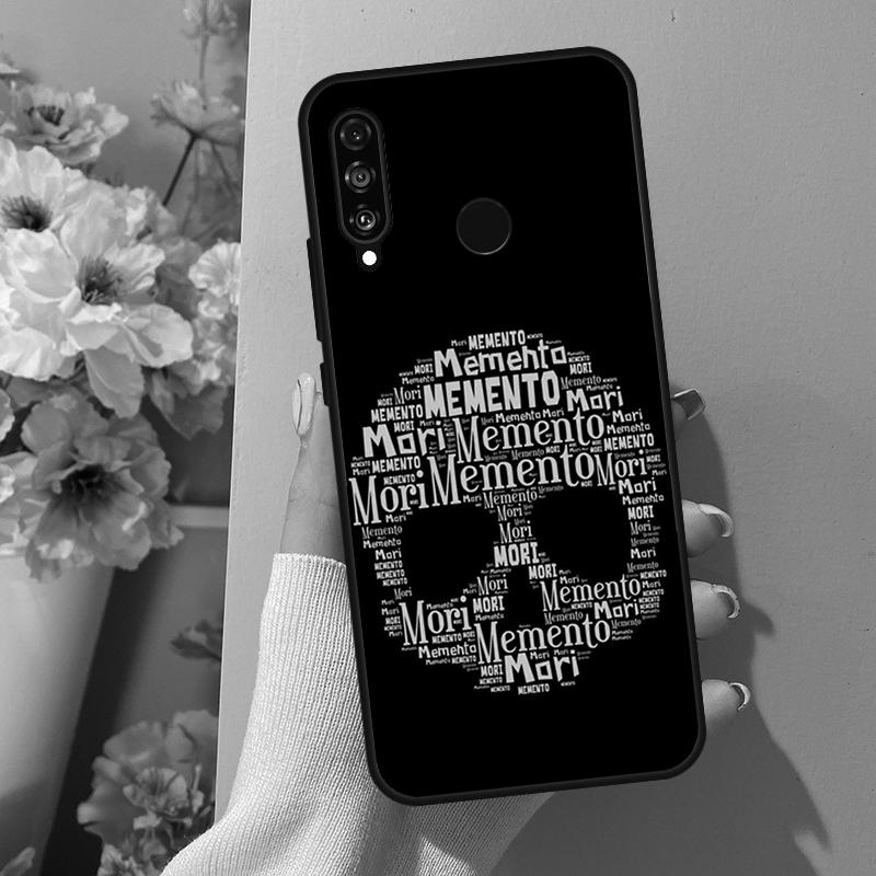 Memento Mori For Huawei Nova 7i 8i 11i 12i 12s Y73 Y70 Y90 Y60 Y72 Y61 Y91 9 10 SE P30 Pro P40 Lite Case