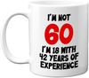Birthday Birthday Gift Ceramic Coffee Mug 18 Years Of Experience Tea Mug