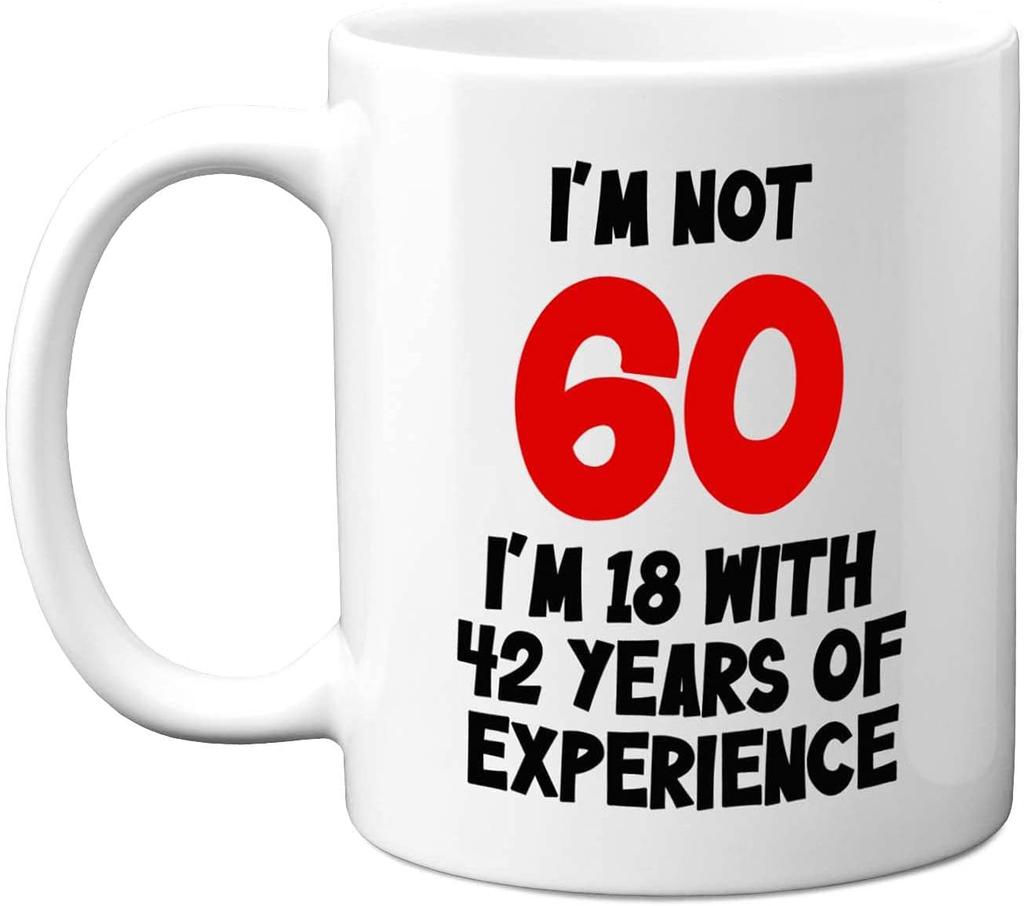 Birthday Birthday Gift Ceramic Coffee Mug 18 Years Of Experience Tea Mug