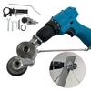 1/2Pcs Electric Clipper Sheet Metal Cutter Attachment Easy Control Cuts Quick Installation Anti-Clog Controlled