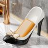 Draining High Heels Shape Soap Container Plastic Soap Drain Case Funny Soap Dish  Bathroom