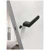 Bedroom Silent Magnetic Suction Door Lock Zinc Alloy Security Door Locks Indoor Wooden Door Handle Lockset Furniture Hardware