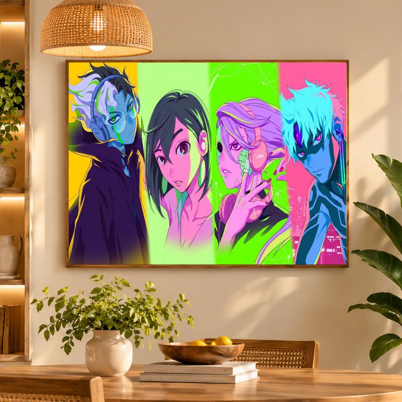 5D Diamond Painting Dandadan DIY Full Drill Diamond Art Kit Home Decoration