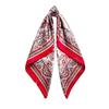 90cm Trendy Paisley Silk-Style Headscarf for Women - European American Design