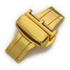 CASSIS Watch Strap PBF 18mm Gold Mirror Buckle with Replacement Tool D-Buckle D-BUCKLE2 (CAYGM2018)