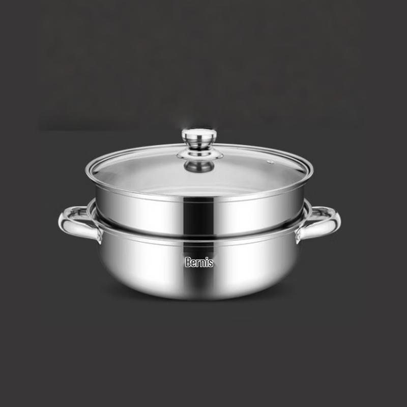 Bernice Double-Layer Stainless Steel Steamer Pot