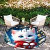 1pc Soft, Absorbent & Non Slip Christmas Kitten Round Rug Soft Circle Rug for Living Room & Bedroom Decor, Chair Mats, and Unforgettable Hom