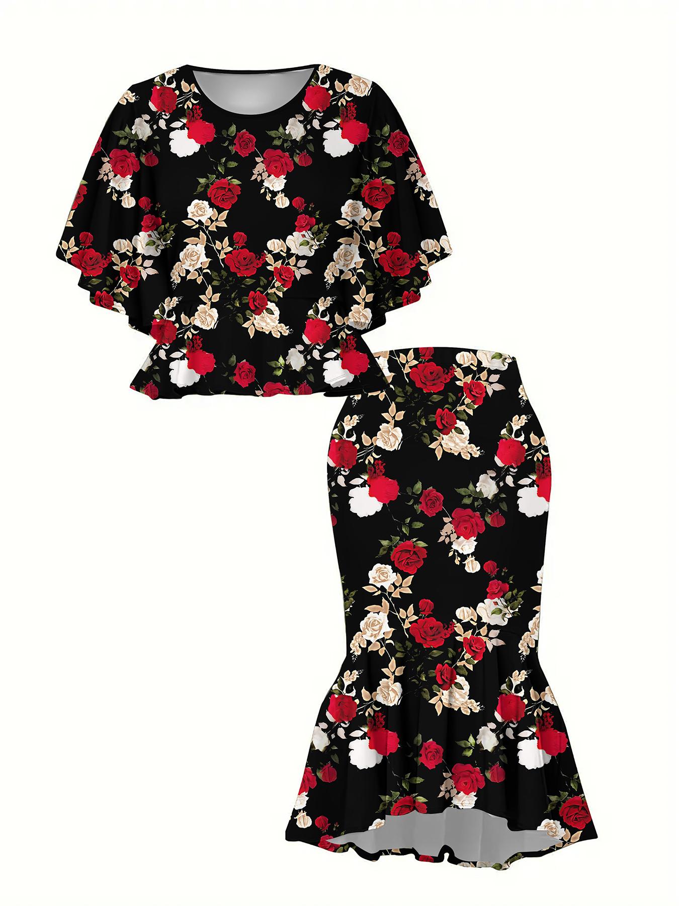 

Женский принт «Классический тотем», напечатанный на 3D-принтере, модный, большого размера, элегантный, универсальный для всех сезонов. Футболка, Юбка и Комплект 6XL чёрный