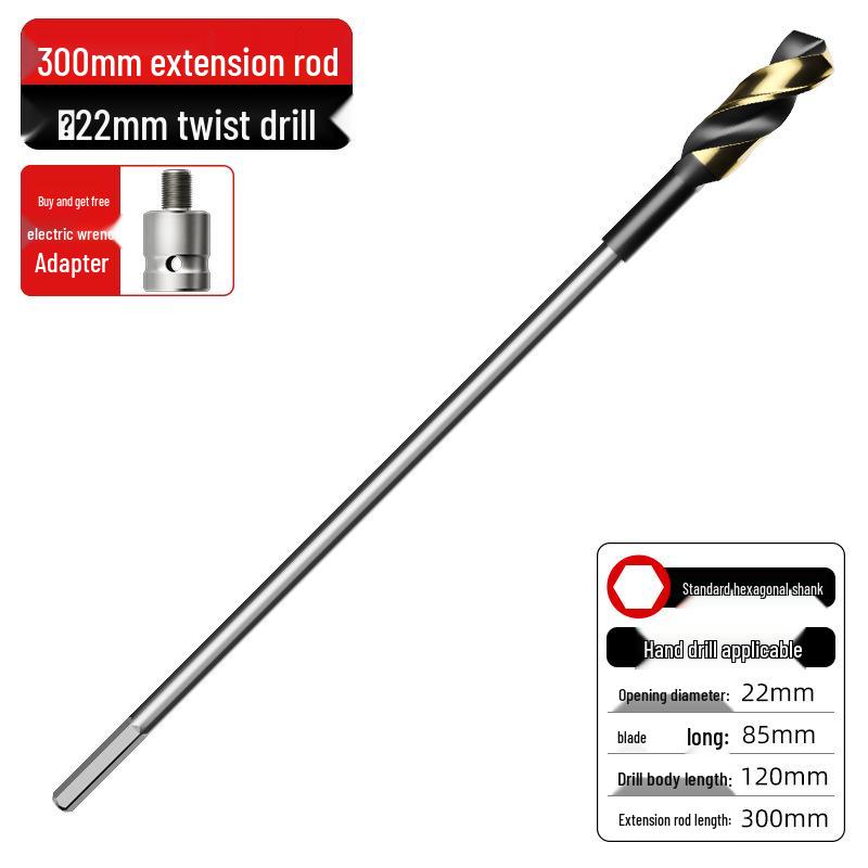 12mm High Hardness Twist Drill Bit Set for Iron, Stainless Steel, and Woodworking