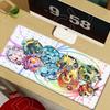 XXL Kawaii Mouse Pad Pokemons Eevee Computer Speed Type Mat for Esports Players Lock Edge Keyboard Pad Mousepad Office Desk Mat