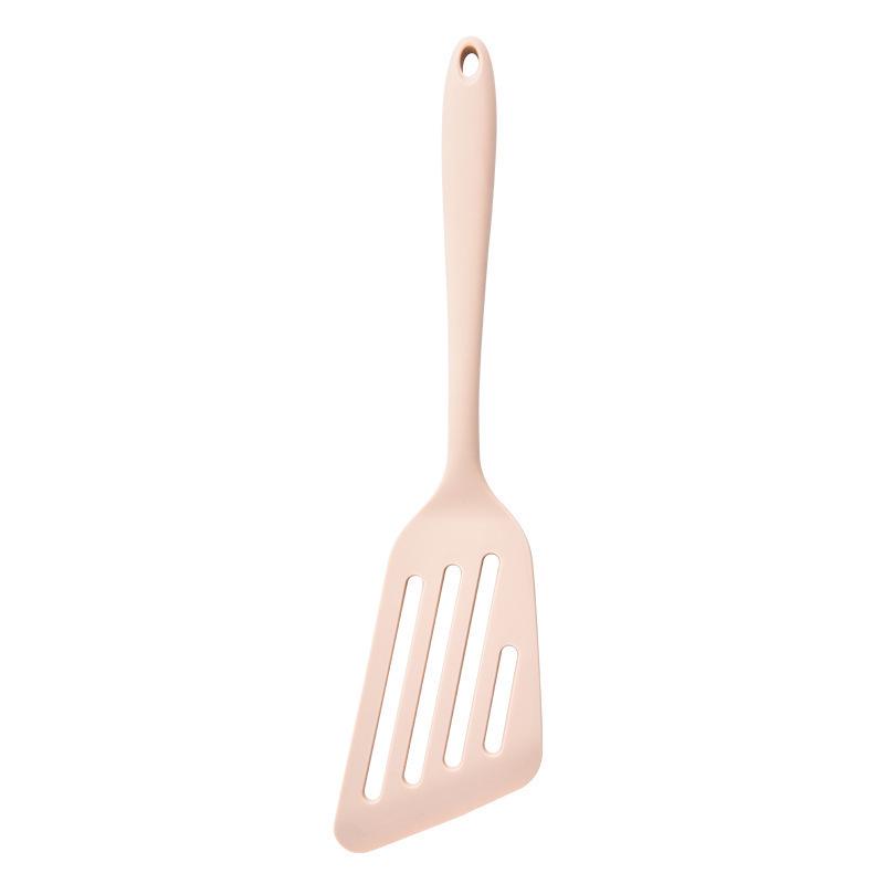 Silicone Non-Stick Slotted Fish Spatula - Household Kitchen Frying Tool