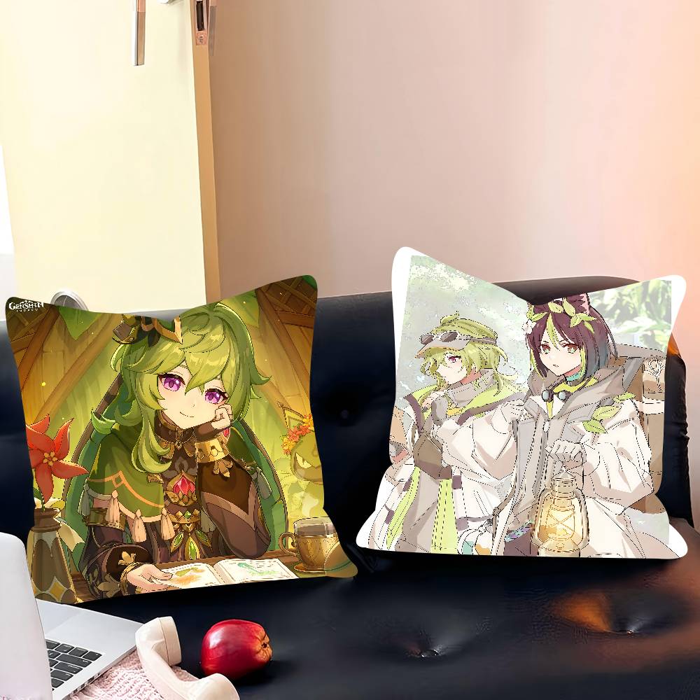 C-Collei G-Genshin Impact Kissenbezug Sofakissenbezug Heimzimmerdekoration Kindergeschenk