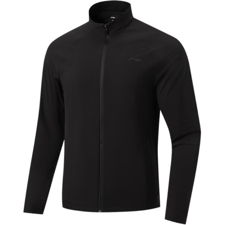 Li Ning Jackets Men s Black Stand Collar Moderate Other AFDW885-1 L