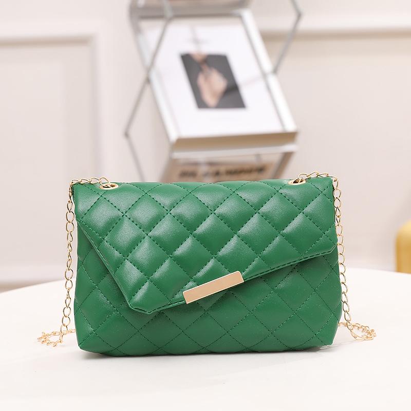 New Diamond Pattern Soft Bag Fashion Trend Chain Single Shoulder Crossbody Women's Bag