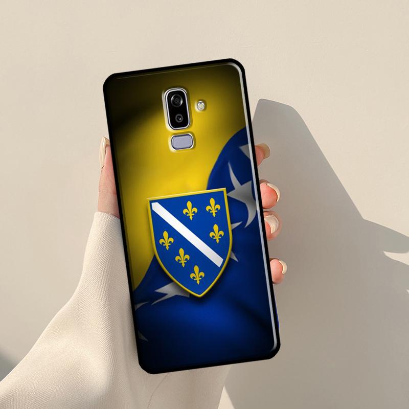 Bosnia and Herzegovina Flag For Samsung J3 J5 J7 J510 J310 J330 J710 J730 J1 A3 A5 2016 2017 J4 J6 Plus J8 2018 Case