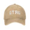 Unofficial Gorilla Tag GTAG Logo Merch  Denim Fabric Cap Casual Baseball Caps Adjustable Hat Summer Unisex Baseball Hats