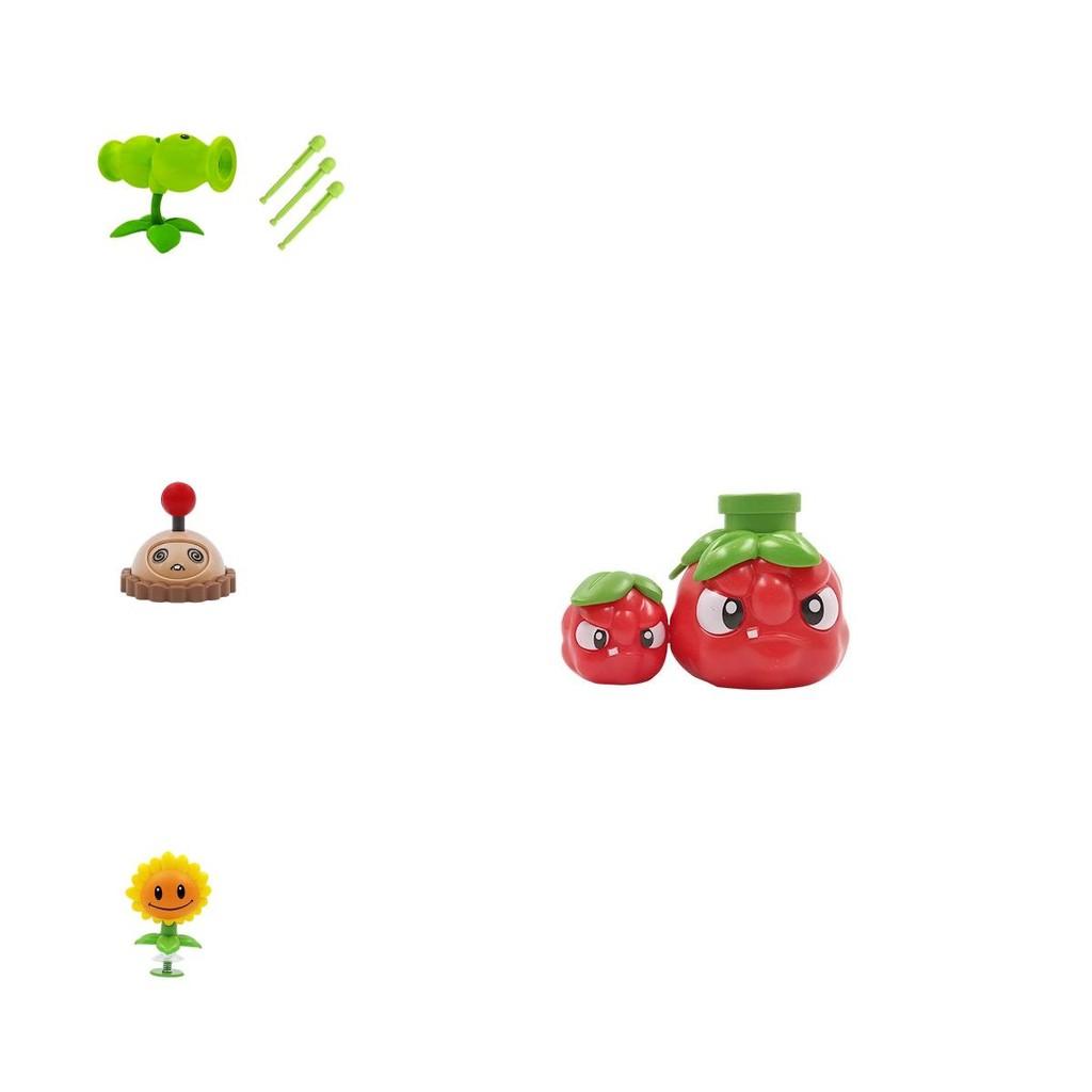 Plant Vs. Zombies Figures With Detachable Weapons And Ammunition