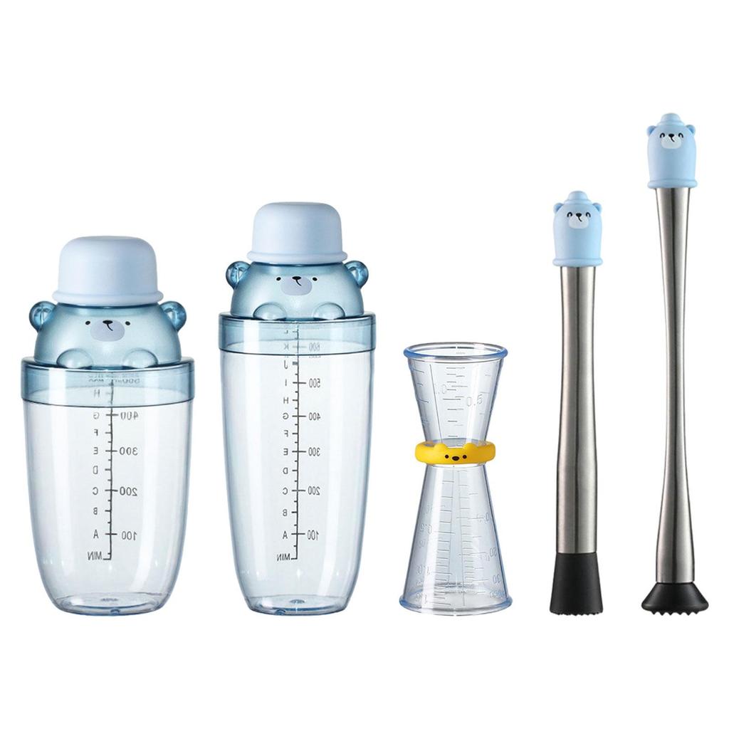 Shaker Cup Martini Making Barware Bartending Kits Mixer Bartender for Birthday Gifts
