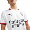 Y8143 Puma AC Milan Away Adult Jersey Size S