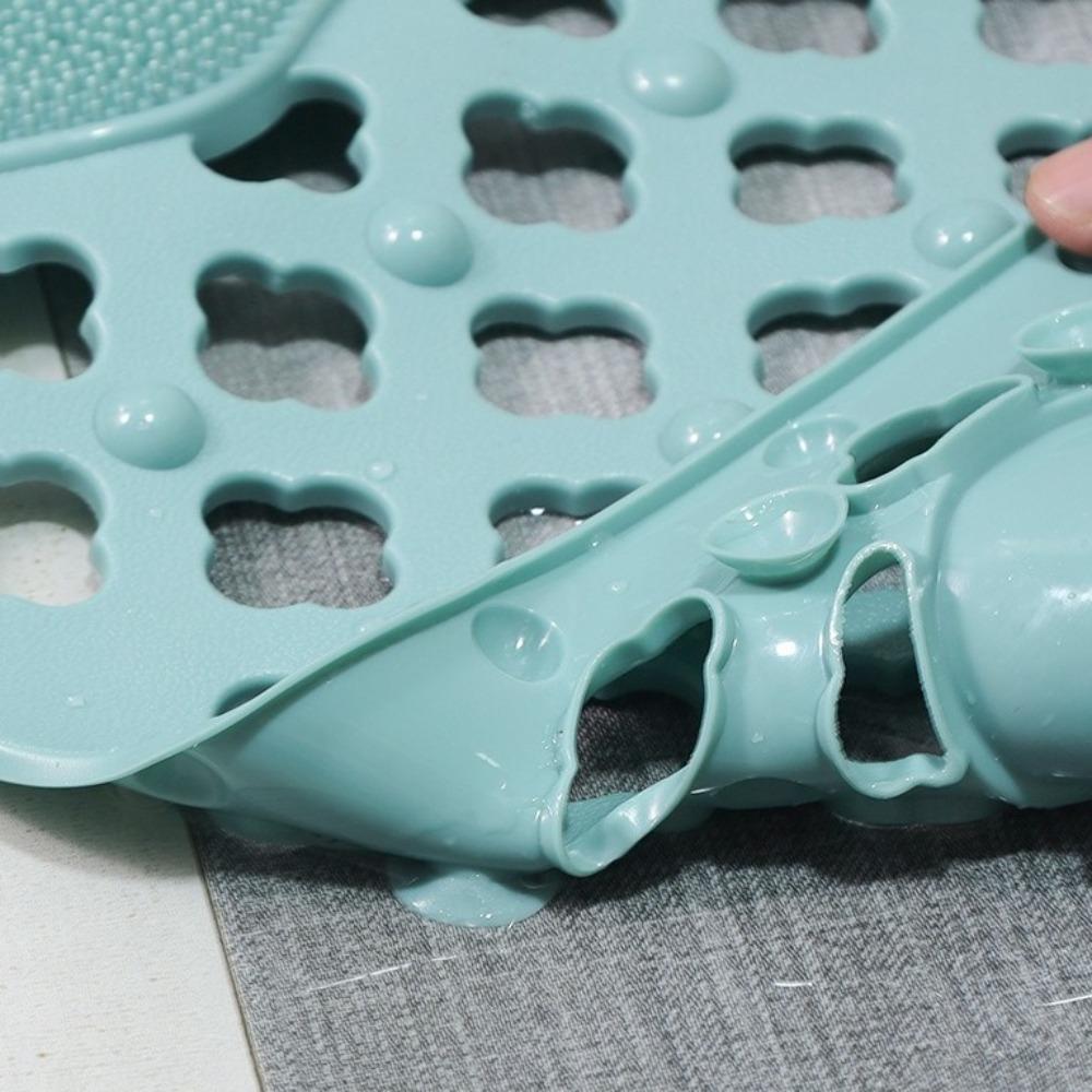 Machine Washable Shower Non-Slip Mats Waterproof Floor Mat Soft Bathtub Mat Children