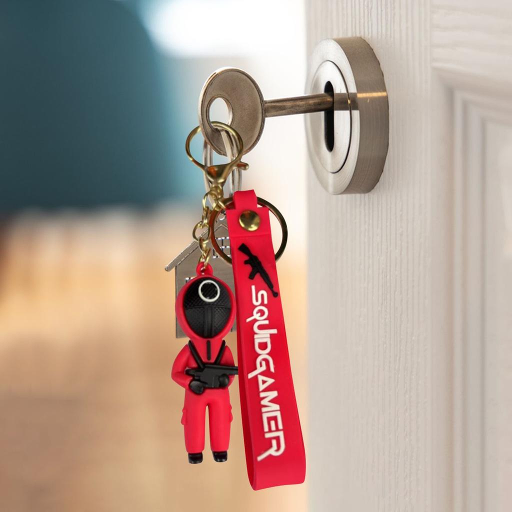 Cute Hand Strap Lobster Buckle Hanging Ring Car Red Bag Bag Pendant