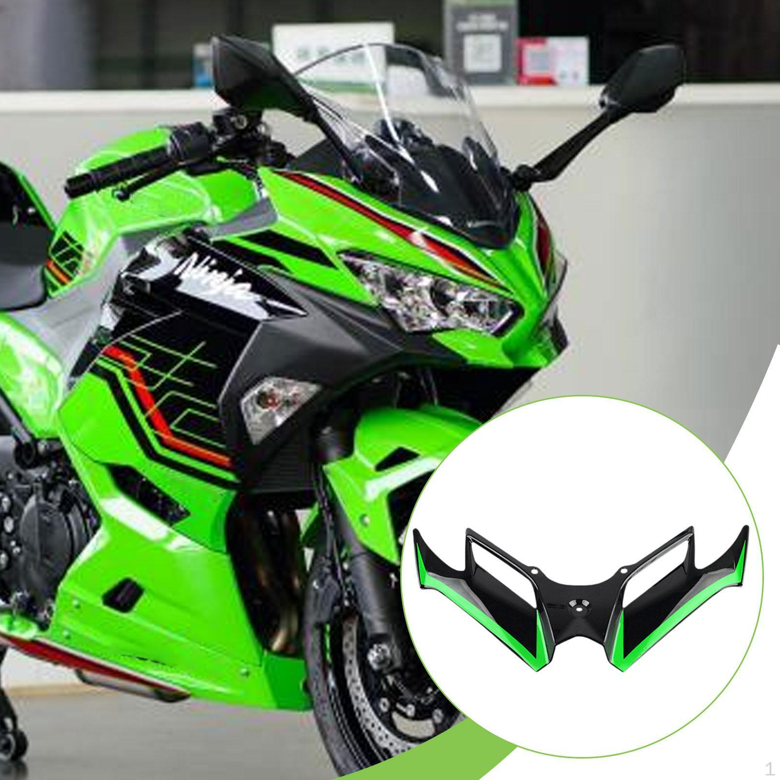 

Мотоцикл Передний Обтекатель Крышка Аэродинамическое Крыло Отделка зелёный