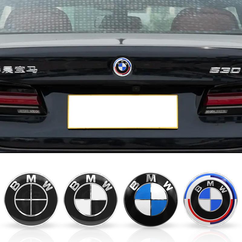 74mm oder 82mm Heckklappenschilder, für BMW F18 F10 E64 E63 E60 E52 E83 E46 E92 E90 E84 E93 G03 F20 X5 X1 Frontklappenschilder.