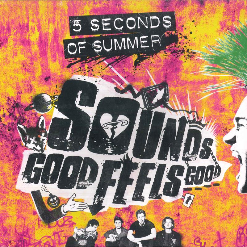 LP Record 5 SECONDS OF SUMMER - Sounds Good Feels Good B002398901 Hi Or Hey Recor 2015 US Rock