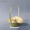 Chinese Style Bamboo Handheld Basket Set (3-Pack)