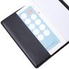 Leather Notebook with 80 Sheets (Black) - 7903 Model, 48K Size