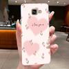 For Samsung Galaxy A5 2016 A3 2016 A7 2017 Case Flower Butterfly Soft Silicone Clear TPU Cover For Samsung A3 A5 2017 Cases Capa