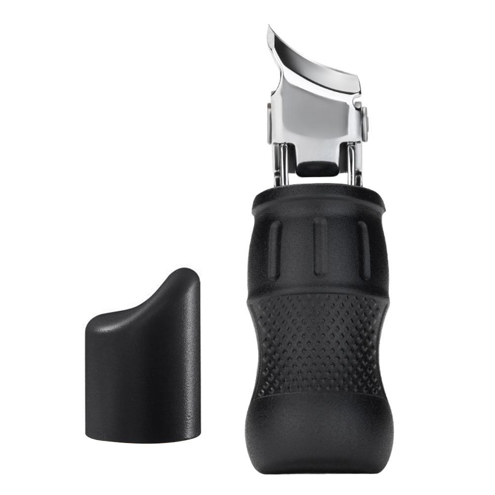 

Splash-proof Nail Pliers Slant Edge Nail Trimmers Portable Nail Clipper Household Manicure Tools чорний