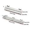 Jeweler Workpiece Holding Clamp Fixture for Engraving and Stamping, Manual Wing Nut Grooved Bar Tool for Jewelry Work