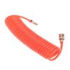 6 Meters  Spiral Air Hose With Connector Air Compressor PU Spring Hose Tube Air  High Pressure Telescopic Hose