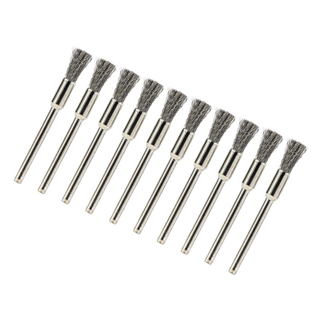 Stainless Steel Wire Brush Steel Tool 10PCS Diameter5mm