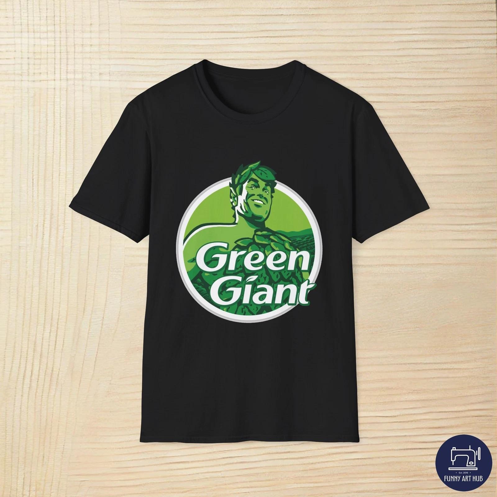 Унисекс футболка с логотипом Green Giant XXXL