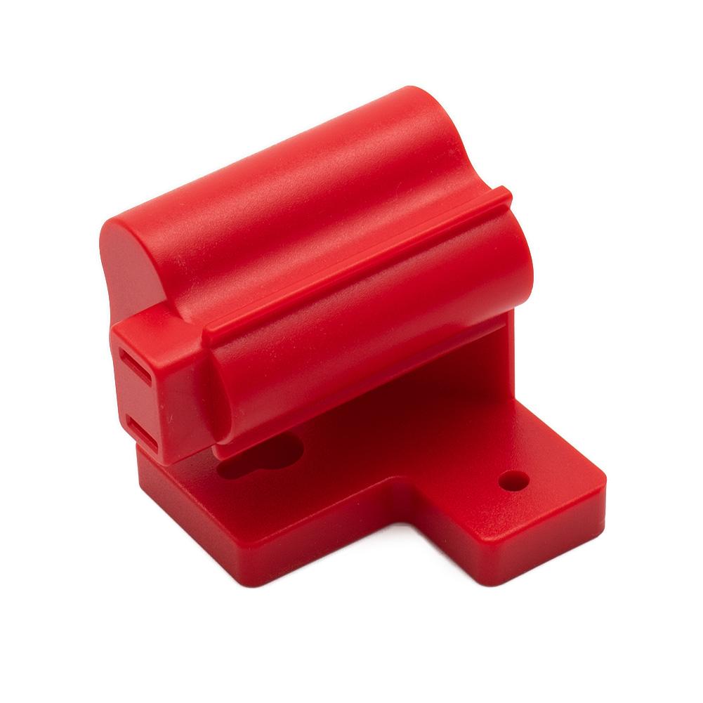 1 Pcs Tool Holder Mount For M12 Tool Hanger With 3 Screws Red ABS+PC Bracket Fixed The Wall Power Tools Parts