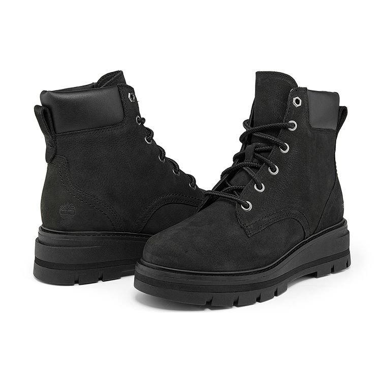 Timberland Casual Comfortable Short Work Outdoor Boots Women Boots Black A2JV7W