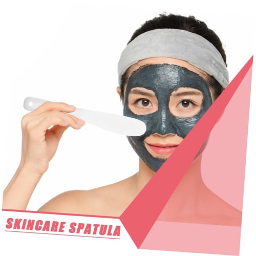 OATIPHO 10pcs Mask Stick Tool Stick, Beauty Spatula, Makeup Spatula, Silicone Spatula, Stirring Stick, Mixing Spoon, Cosmetic Applicator Spoon, Makeup