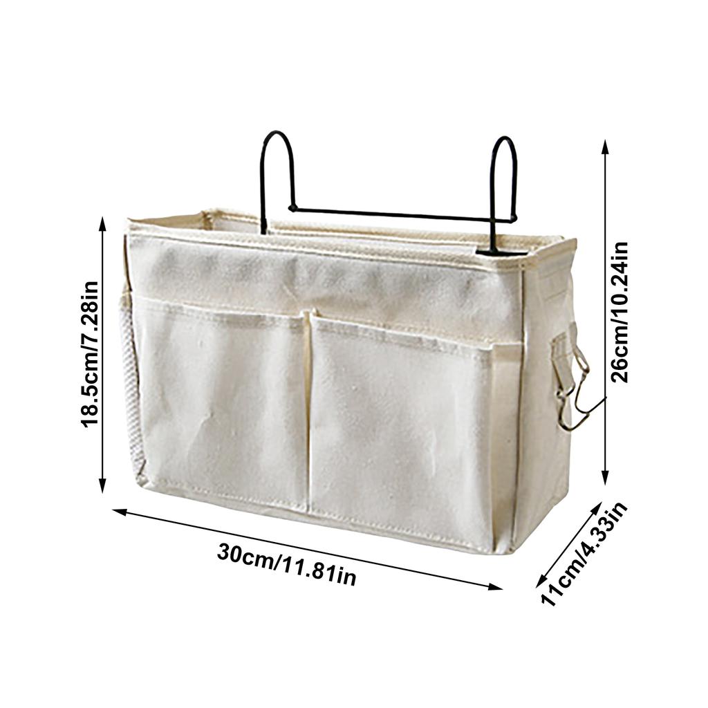 Bedside Hanging Bag Bedside Organiser Bedside Pocket Bedside Hanging Storage Bag Caddy Pocket Sweater Storage Bags Moth Proof