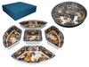 Keramikschale zum Servieren von Snacks Drehteller Lazy Susan