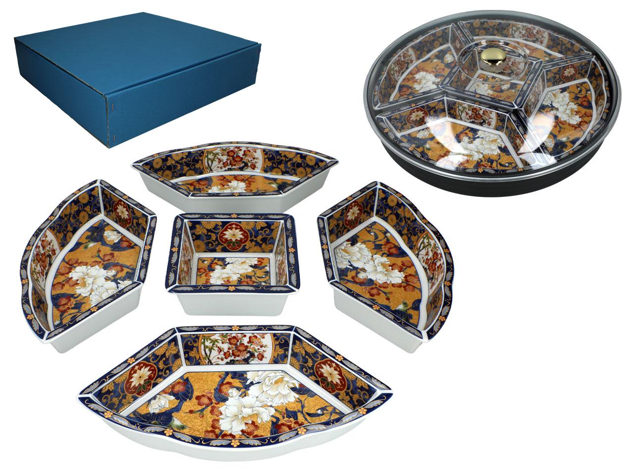 Naczynie Ceramiczne Do Serwowania Przekąsek Obrotowy Talerz Lazy Susan