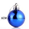 24x Christmas Ball Pendants Crafts Shatterproof DIY Decor Hanging Balls for Birthday Engagement Indoor Anniversary Festivals