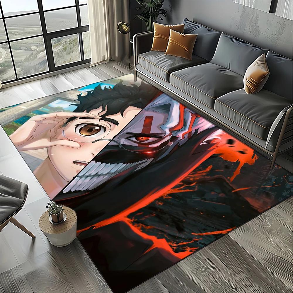 2025 New Style DAN DA DAN Anime Cartoon Carpet Rug for Living Room Bedroom Home Sofa Decoration,Kid Play Non-slip Floor Mat Gift