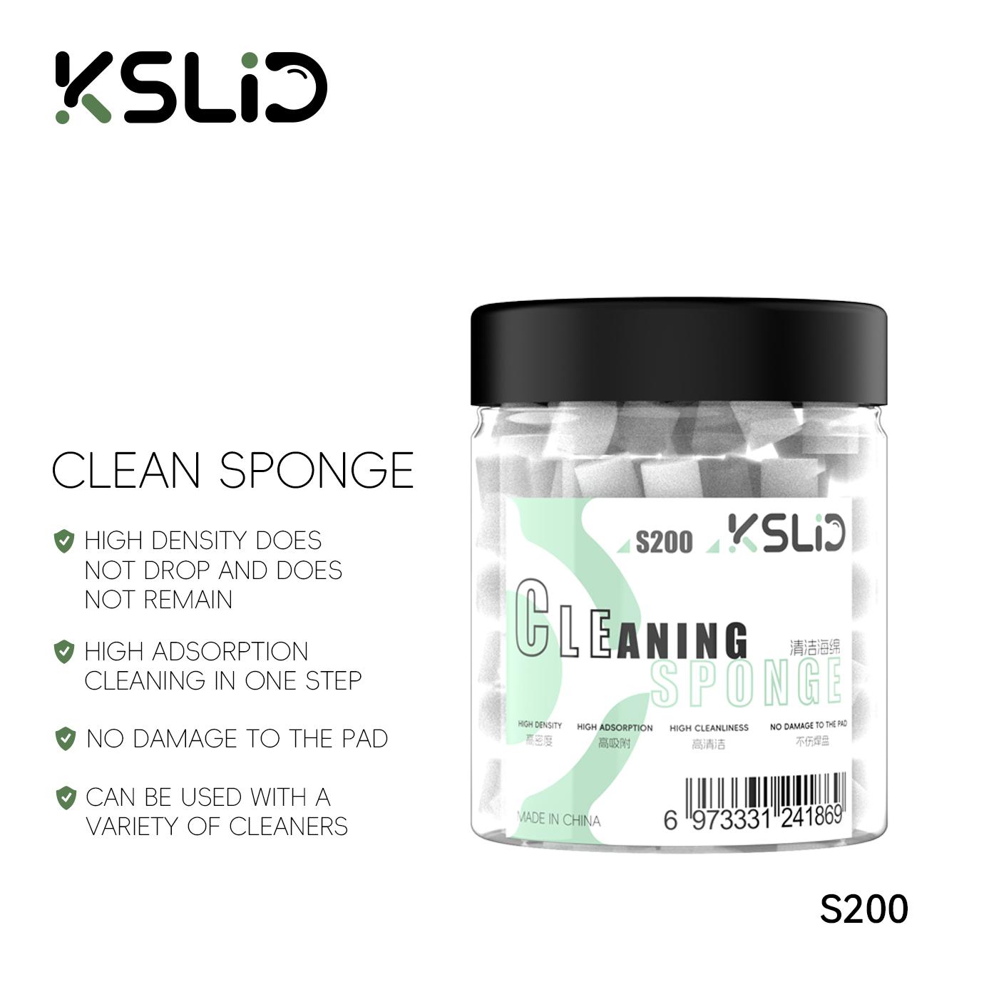 

Kslid S200 Nano-Spong Dust-free Wipes for Mobile Phone Screen Dust Removal Back Glass Cleaning PCB Solder Flux Oil Cleaner Tool