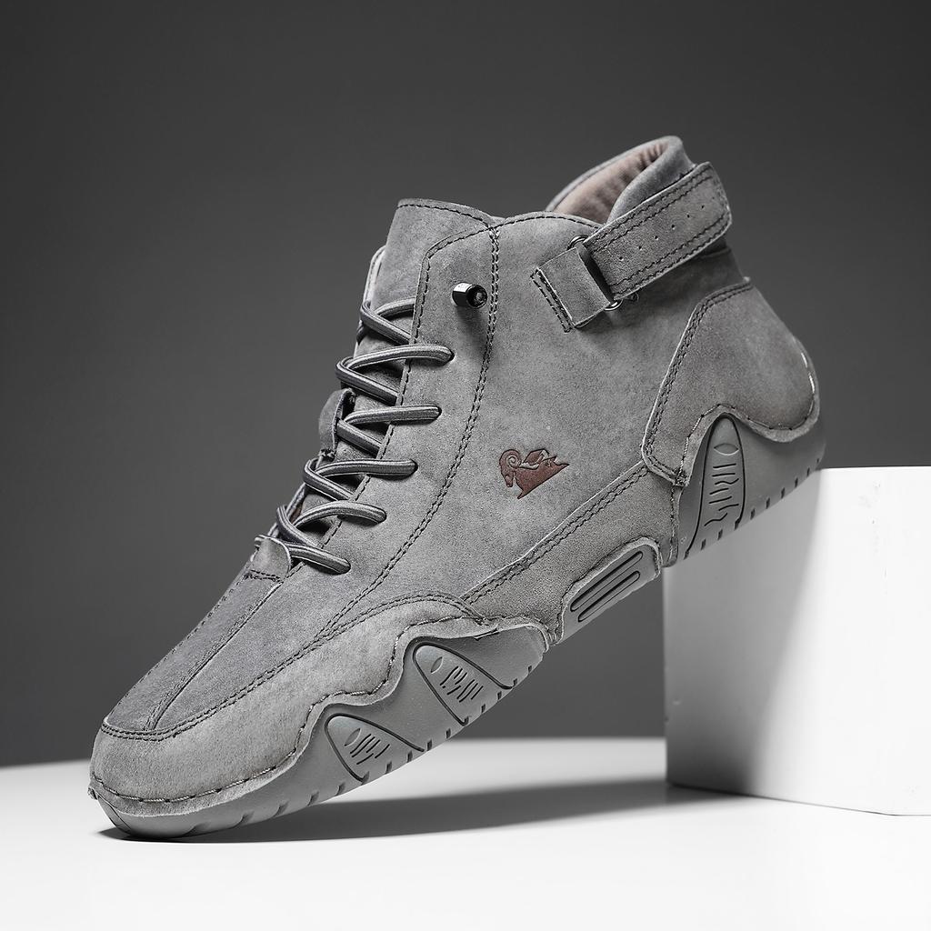 Kožené boty Martin z první vrstvy, odolné proti opotřebení a protiskluzové, velká velikost, pánské boty s chobotnicí, vysoké pánské a dámské sportovní a volnočasové boty