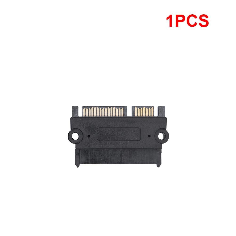 1-20PCS SATA Male To Female Power Data Converter 22Pin 7+15 Male To Female SATA To SATA Converter SATA To SATA Adapter